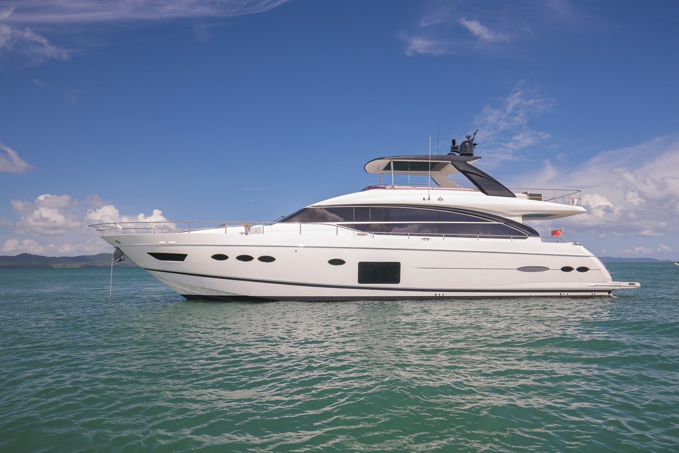 a white yacht in the water aboard SE1 Yacht for Sale