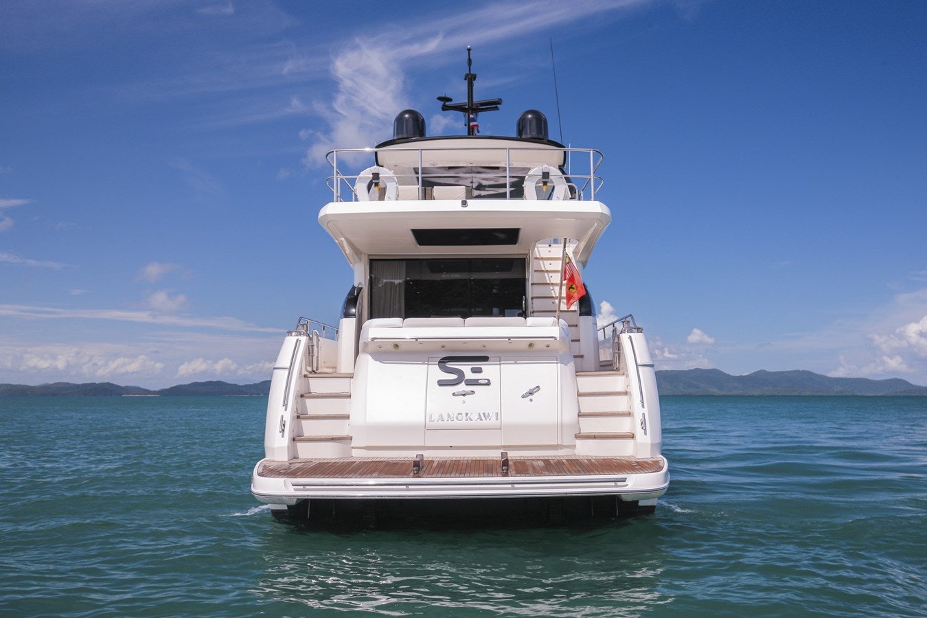 a boat in the water aboard SE1 Yacht for Sale