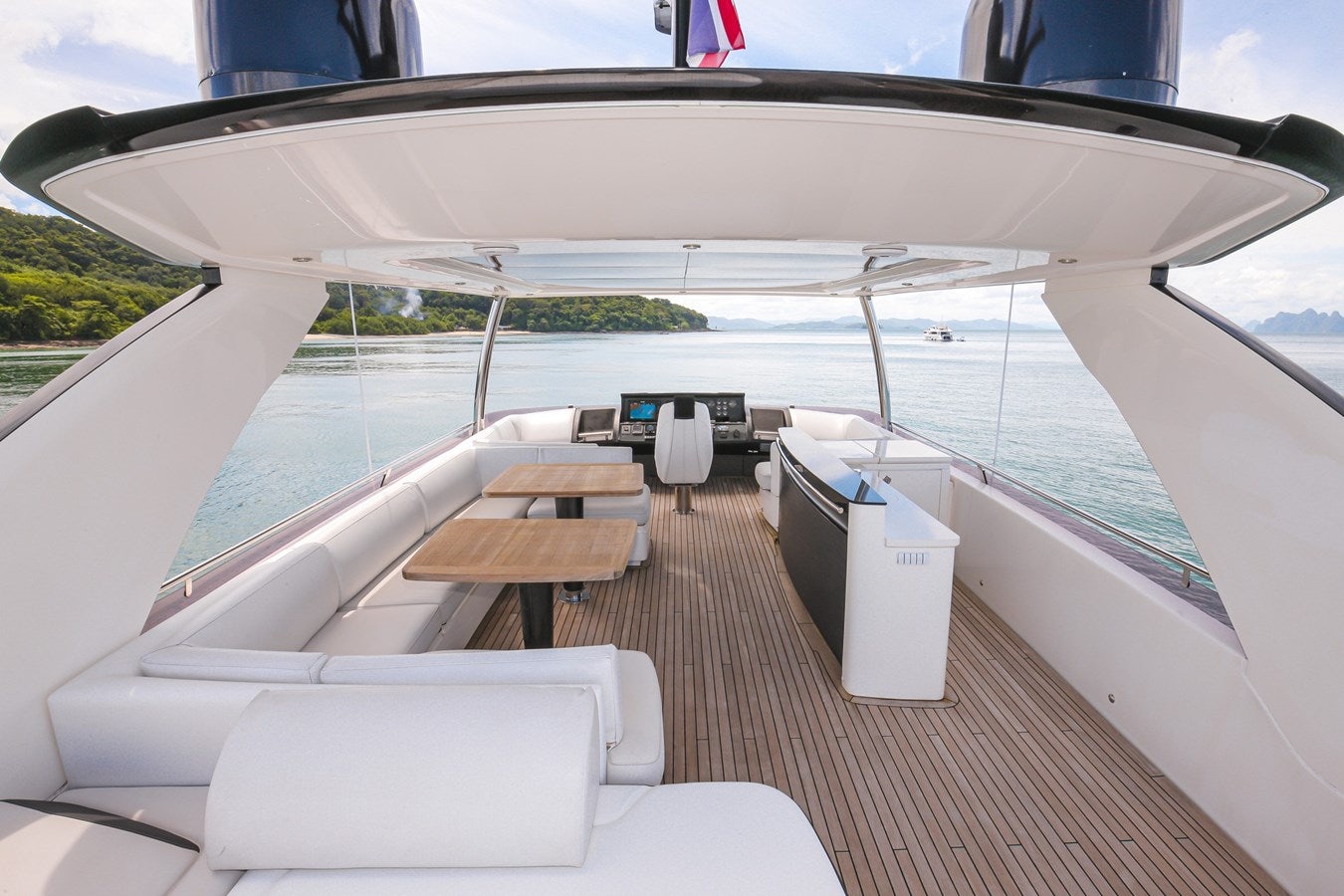 a boat on the water aboard SE1 Yacht for Sale