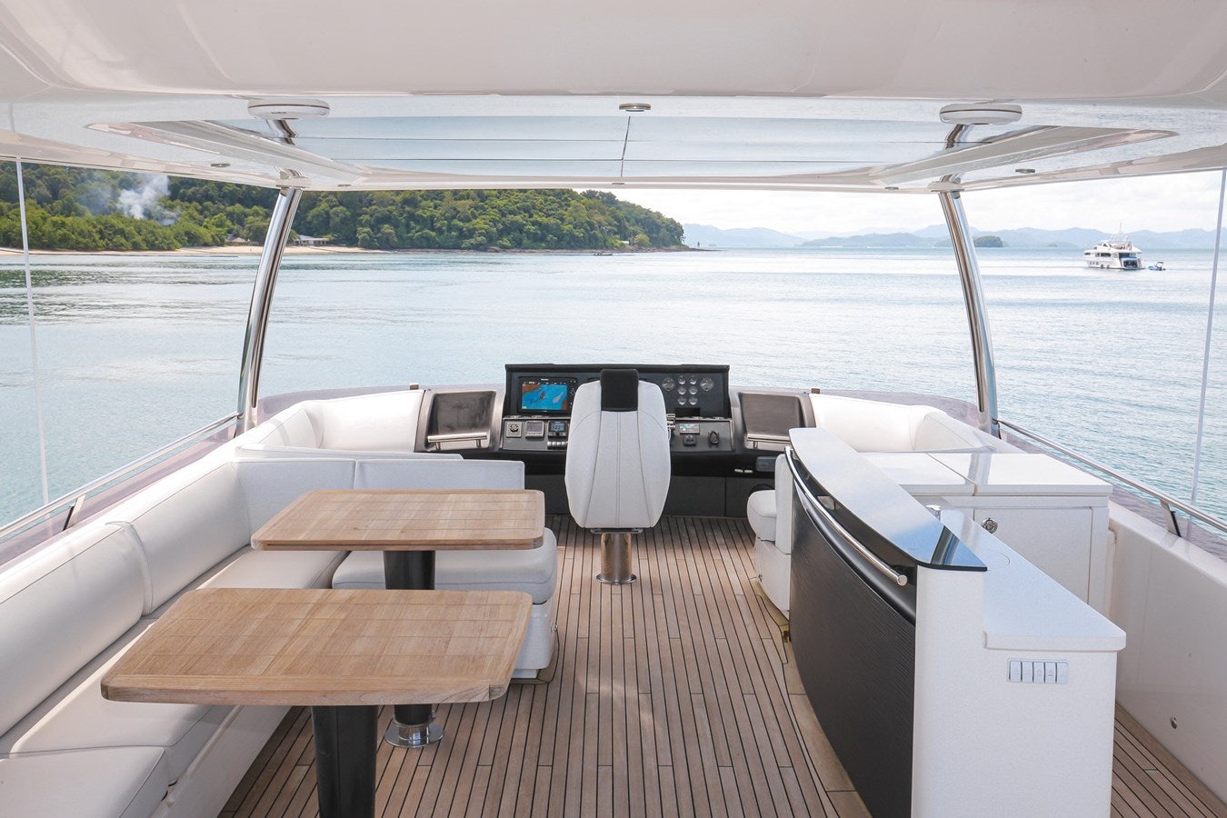 a boat on the water aboard SE1 Yacht for Sale