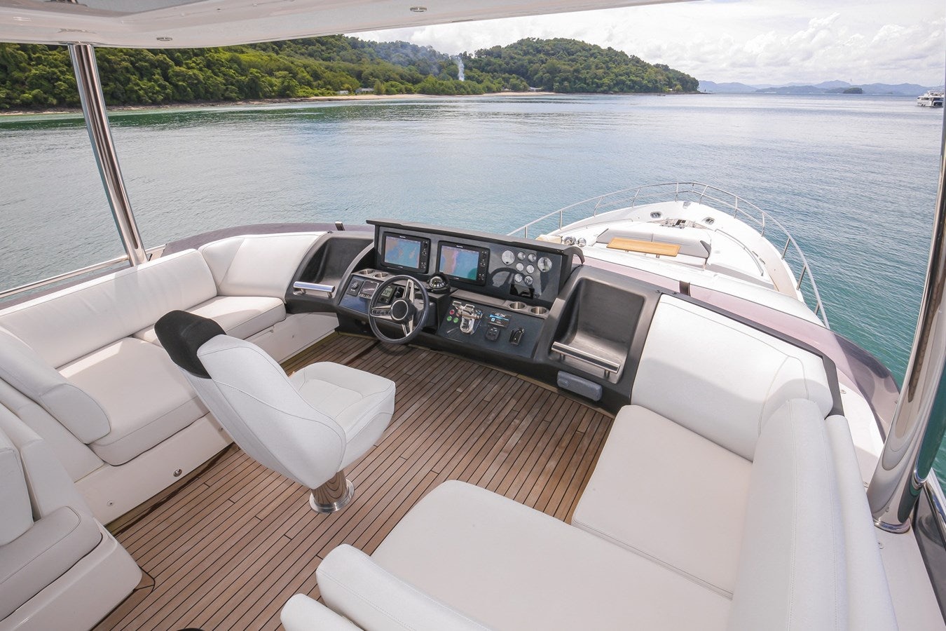 a boat on a body of water aboard SE1 Yacht for Sale