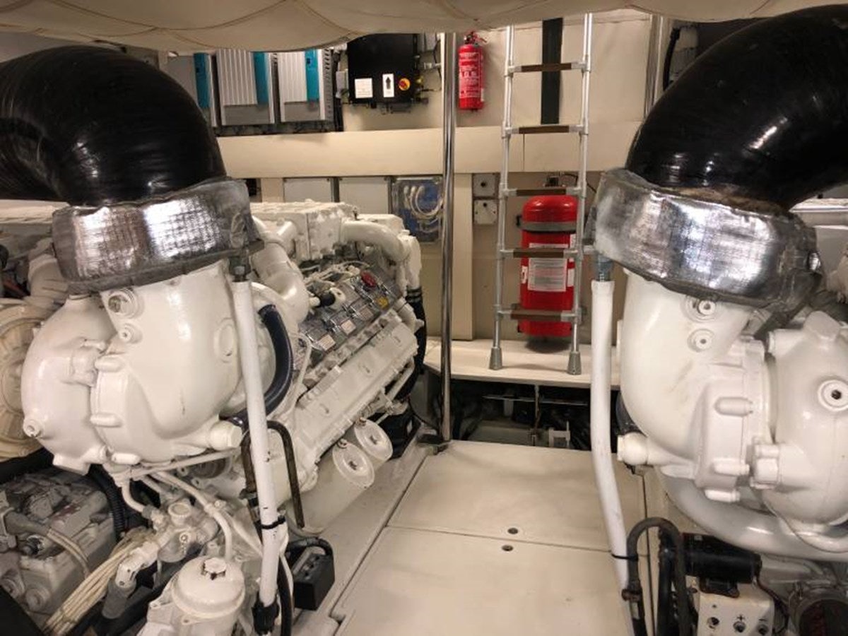 a few robots in a room aboard HOLY SHIT Yacht for Sale