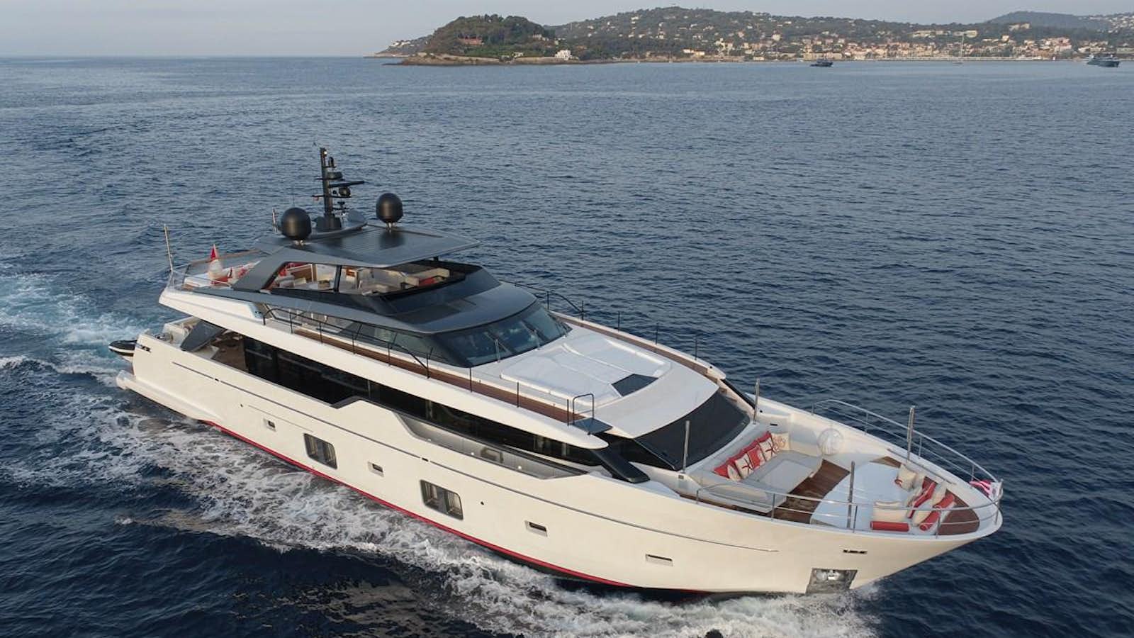 a boat on the water aboard THE GREAT ESCAPE Yacht for Sale