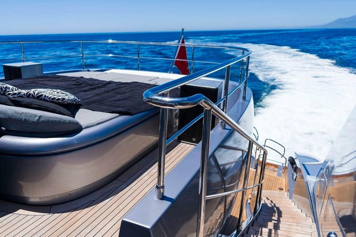 a boat on the water aboard MATSU Yacht for Sale