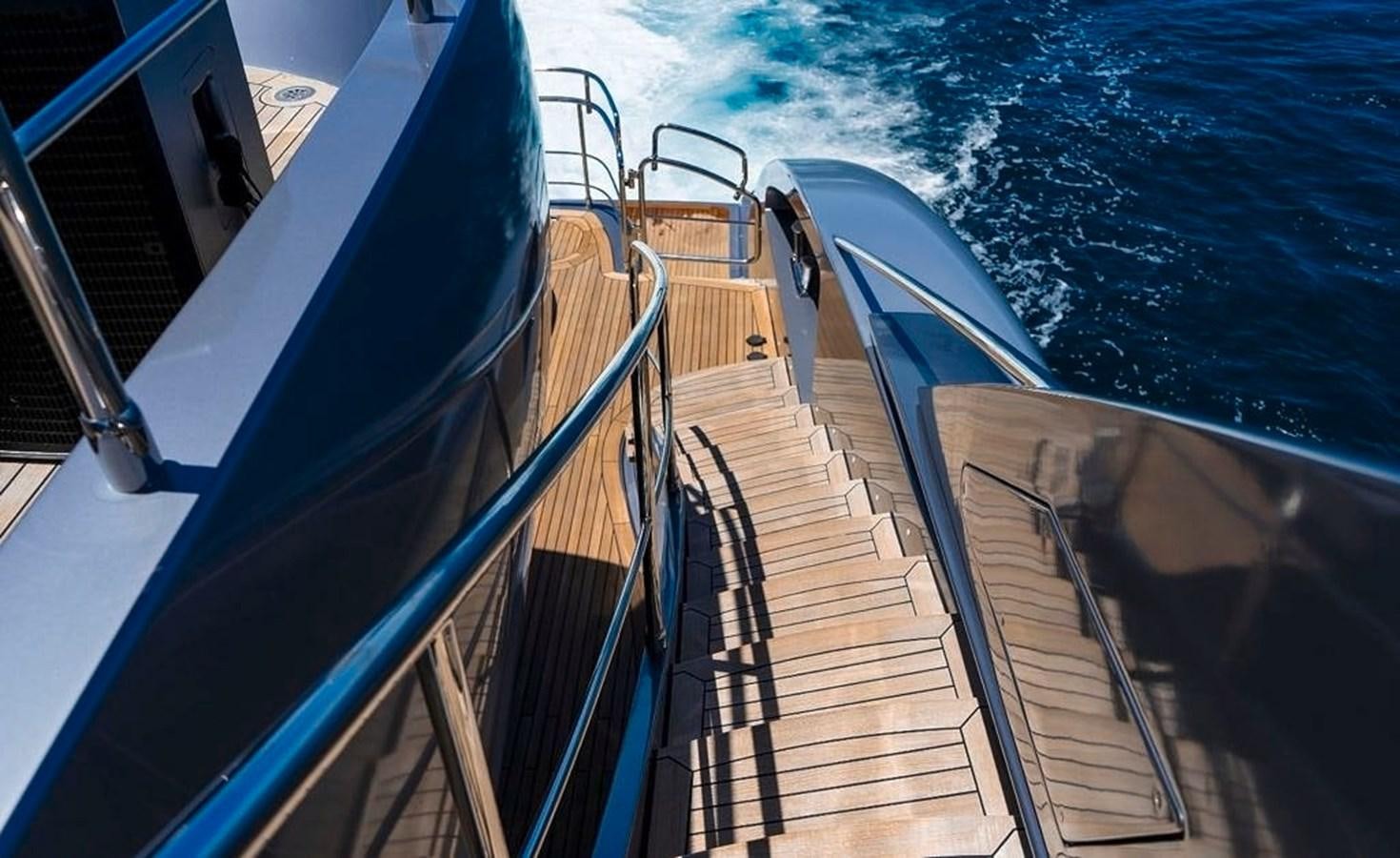 a boat on the water aboard MATSU Yacht for Sale
