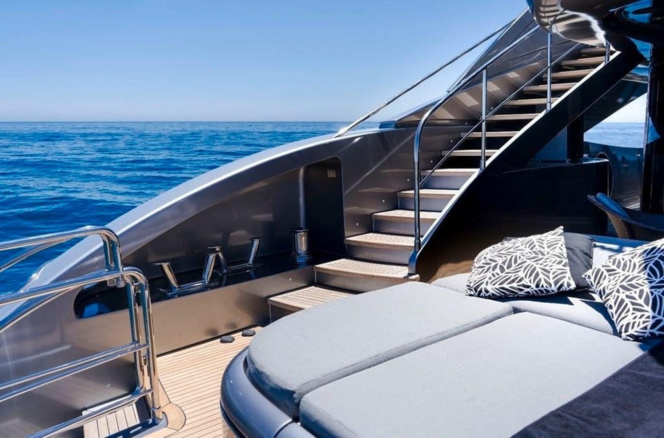 a boat on the water aboard MATSU Yacht for Sale