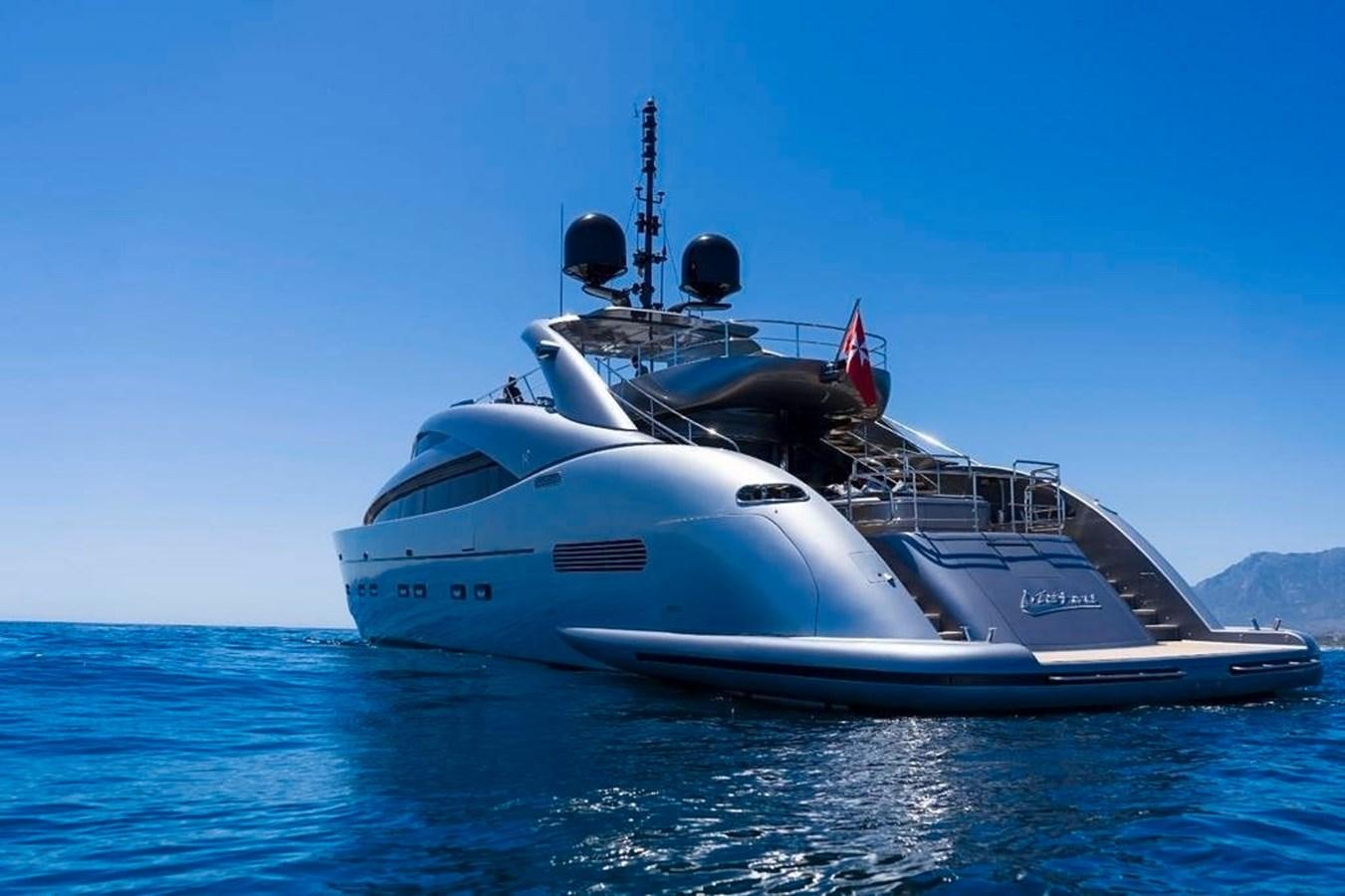 a boat in the water aboard MATSU Yacht for Sale