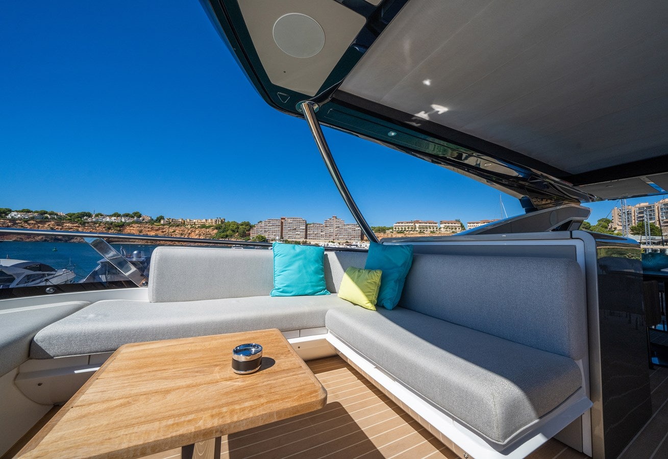 a boat on the water aboard BANDAZUL Yacht for Sale