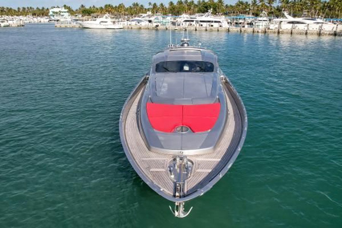 a boat on the water aboard GHOST Yacht for Sale