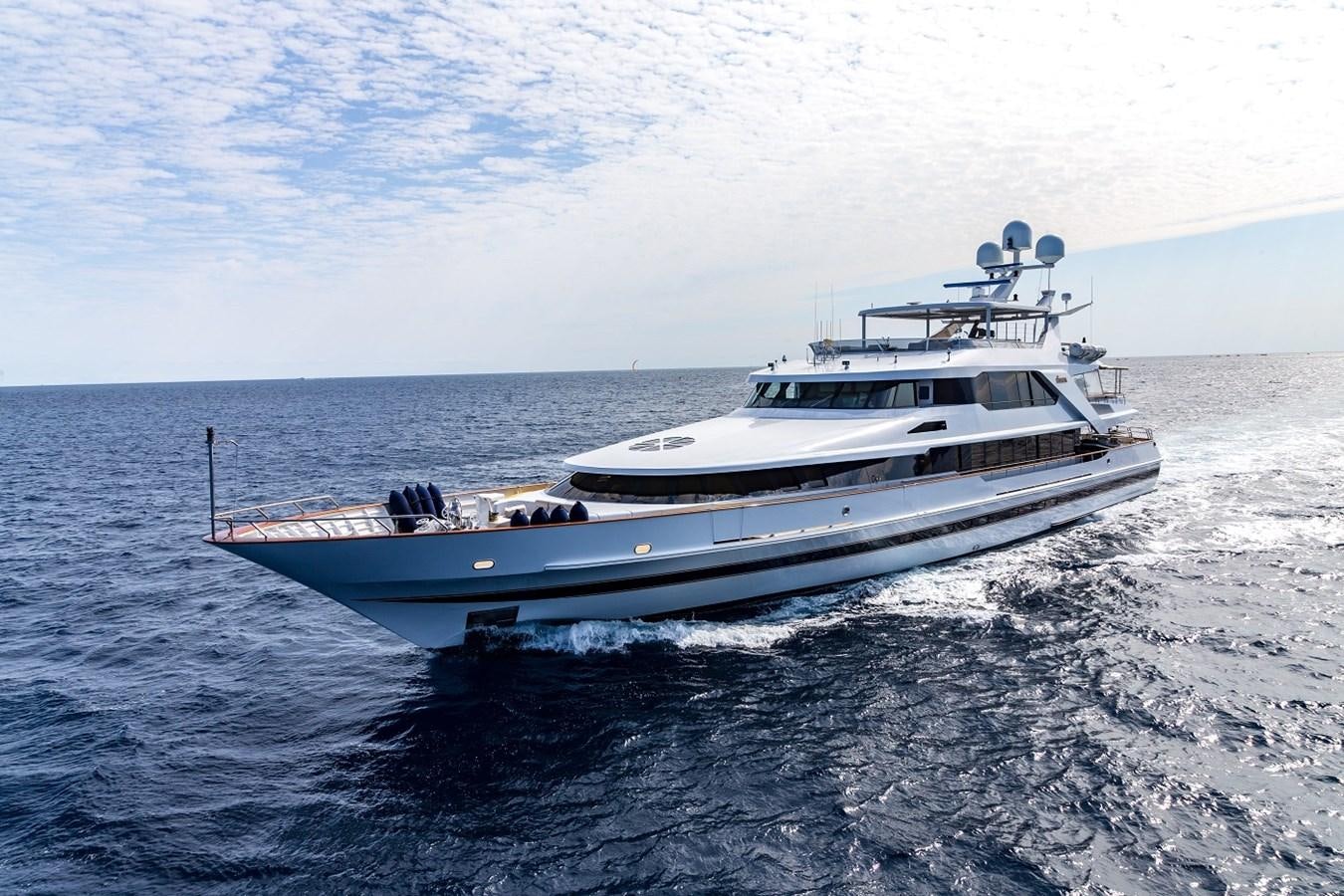 a boat in the water aboard LUCY III Yacht for Sale