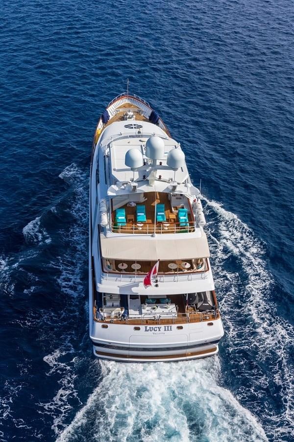 a boat on the water aboard LUCY III Yacht for Sale