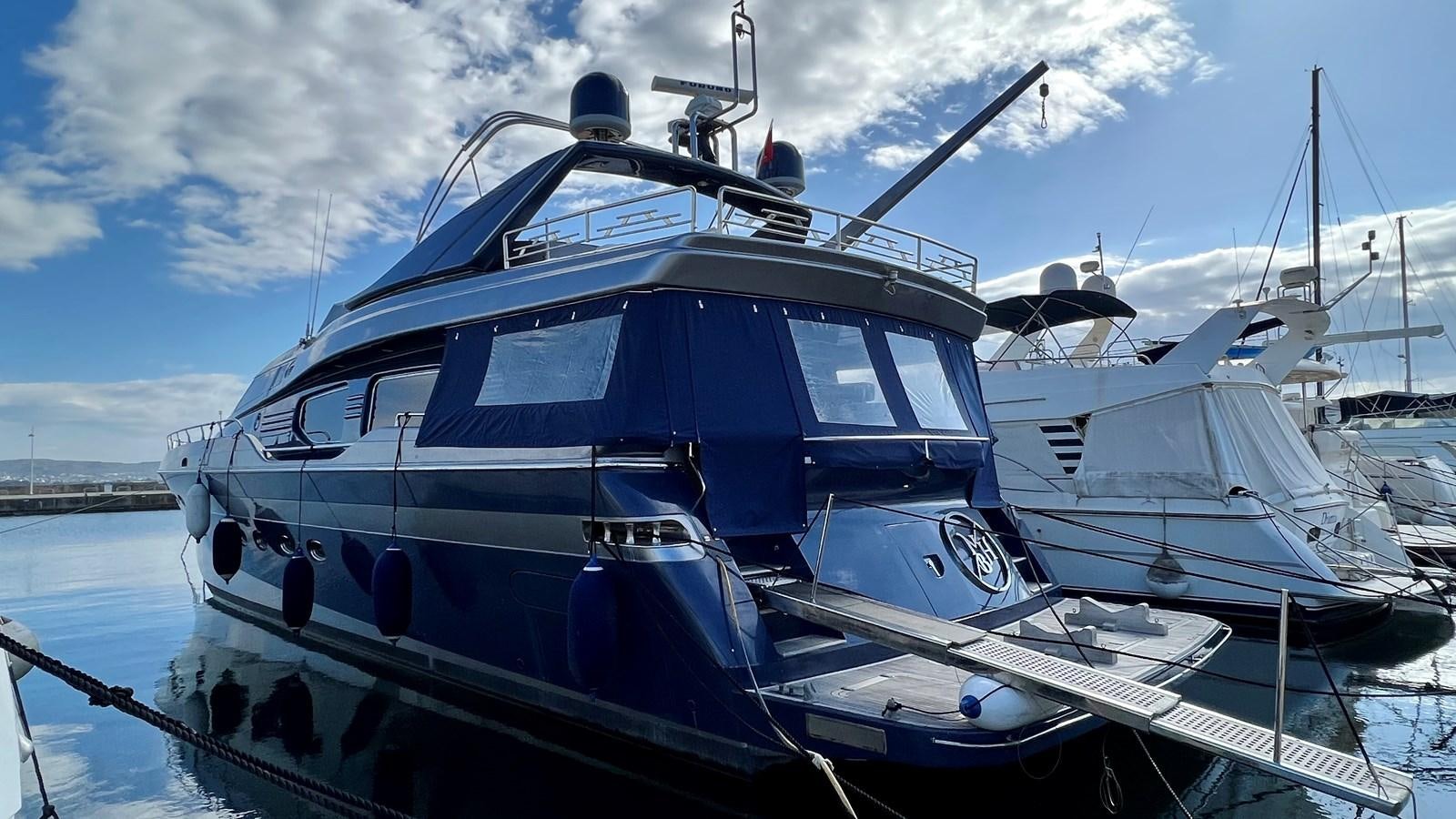 a boat on the water aboard AZUR LE ROI Yacht for Sale