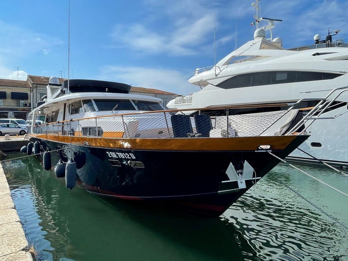 a couple of boats docked aboard QUADRIFOGLIO Yacht for Sale