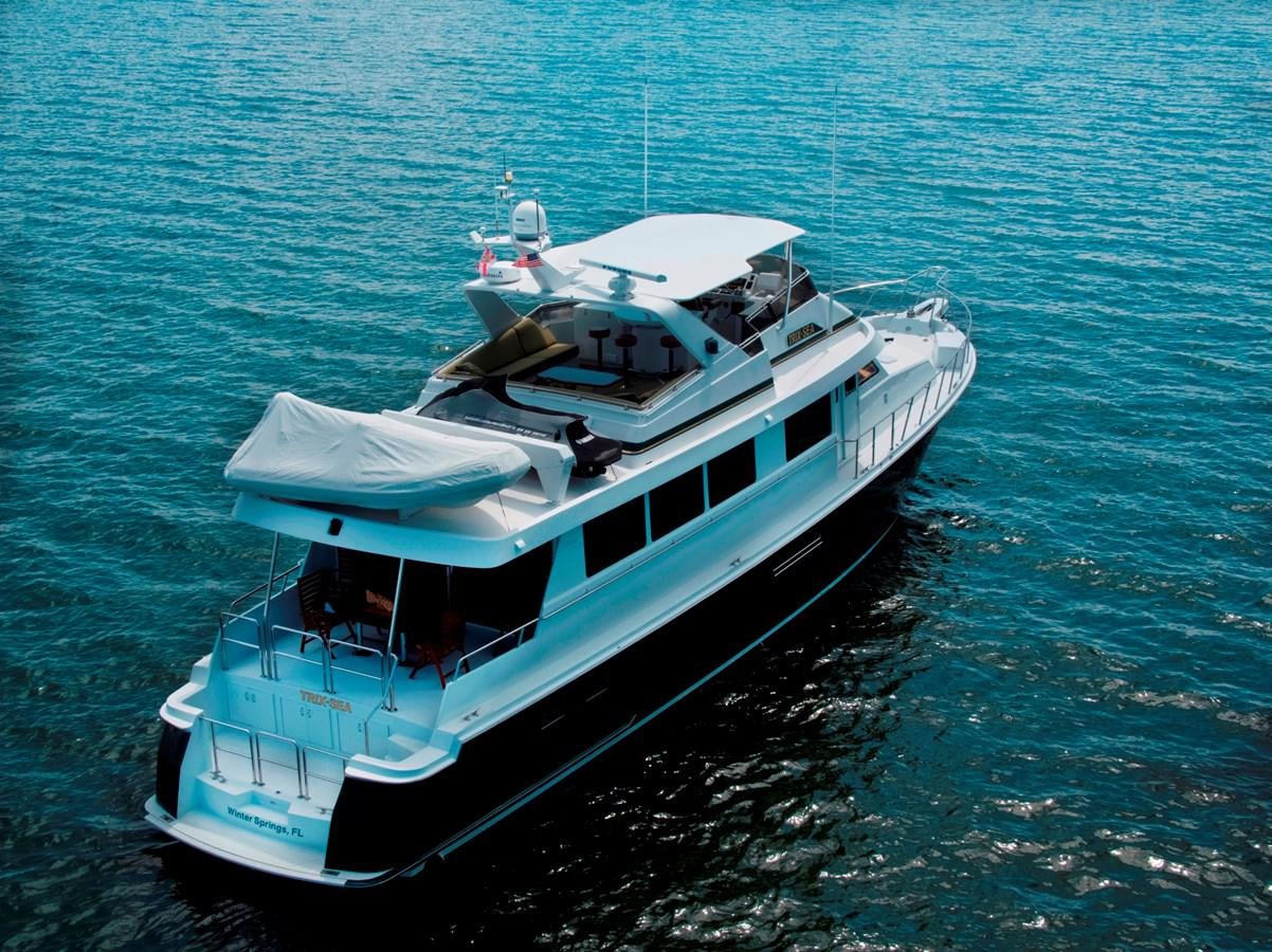 a boat in the water aboard BOOGIE BABE III Yacht for Sale