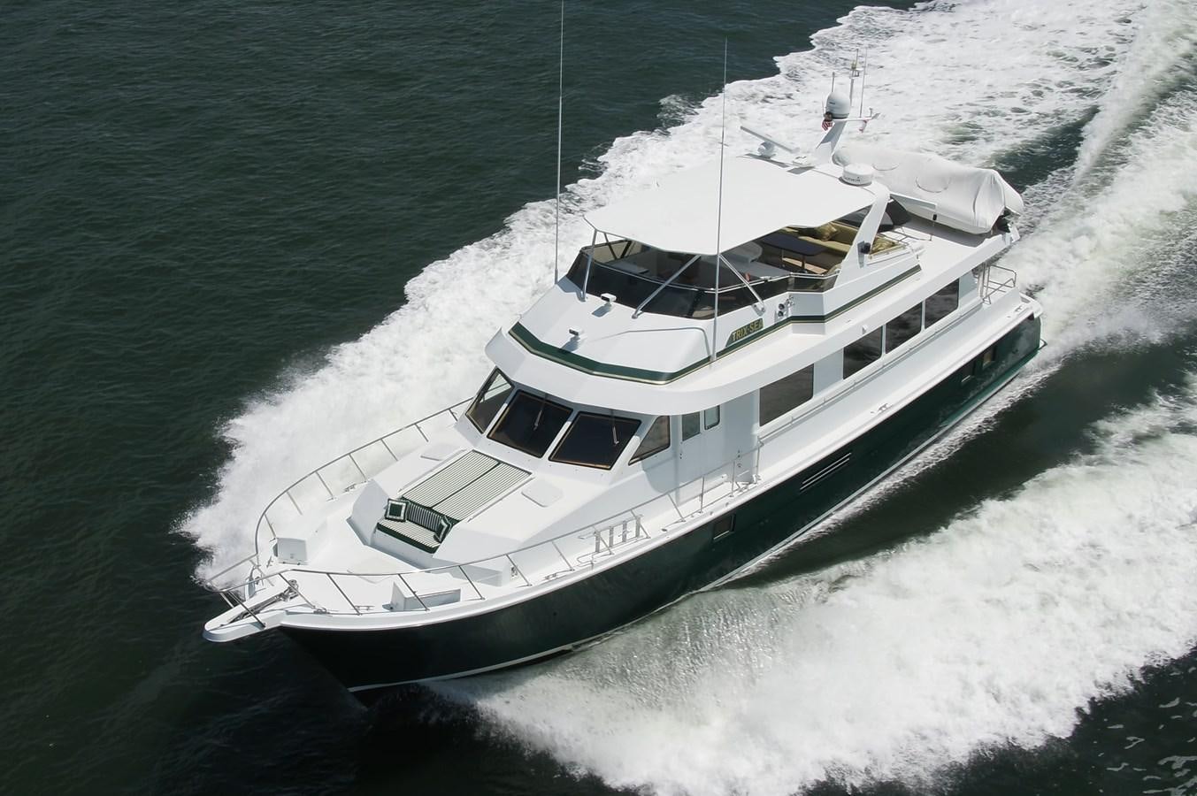 a boat on the water aboard BOOGIE BABE III Yacht for Sale