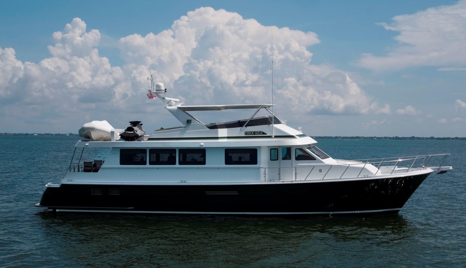 a boat in the water aboard BOOGIE BABE III Yacht for Sale