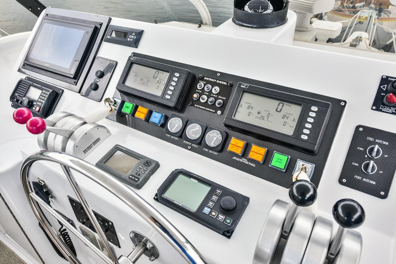 a close-up of a machine aboard BOOGIE BABE III Yacht for Sale