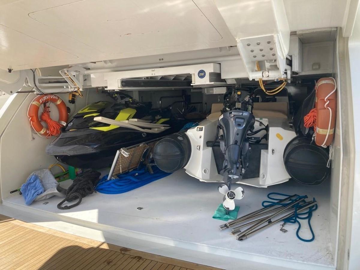 a machine with wires and equipment aboard SURVIVOR Yacht for Sale
