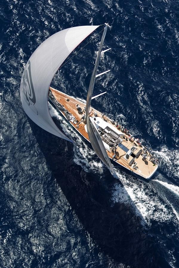 a boat in the water aboard INDIO Yacht for Sale