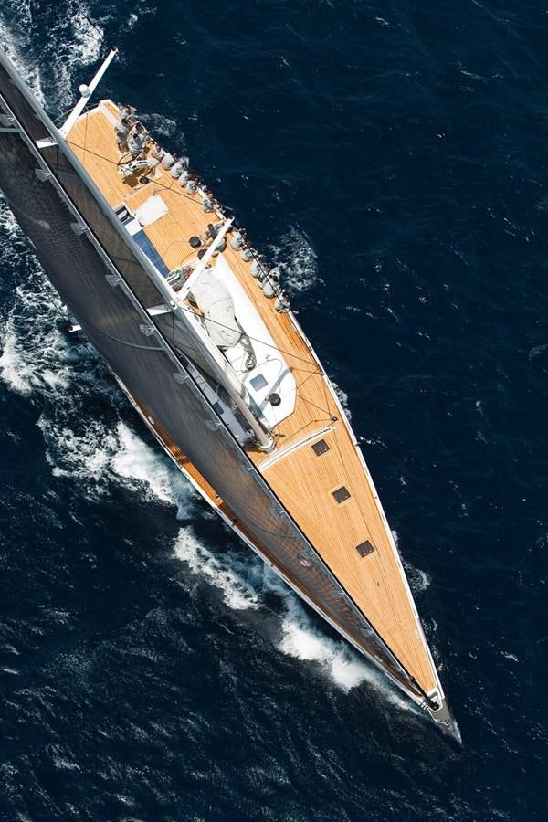 a rocket taking off from the ocean aboard INDIO Yacht for Sale