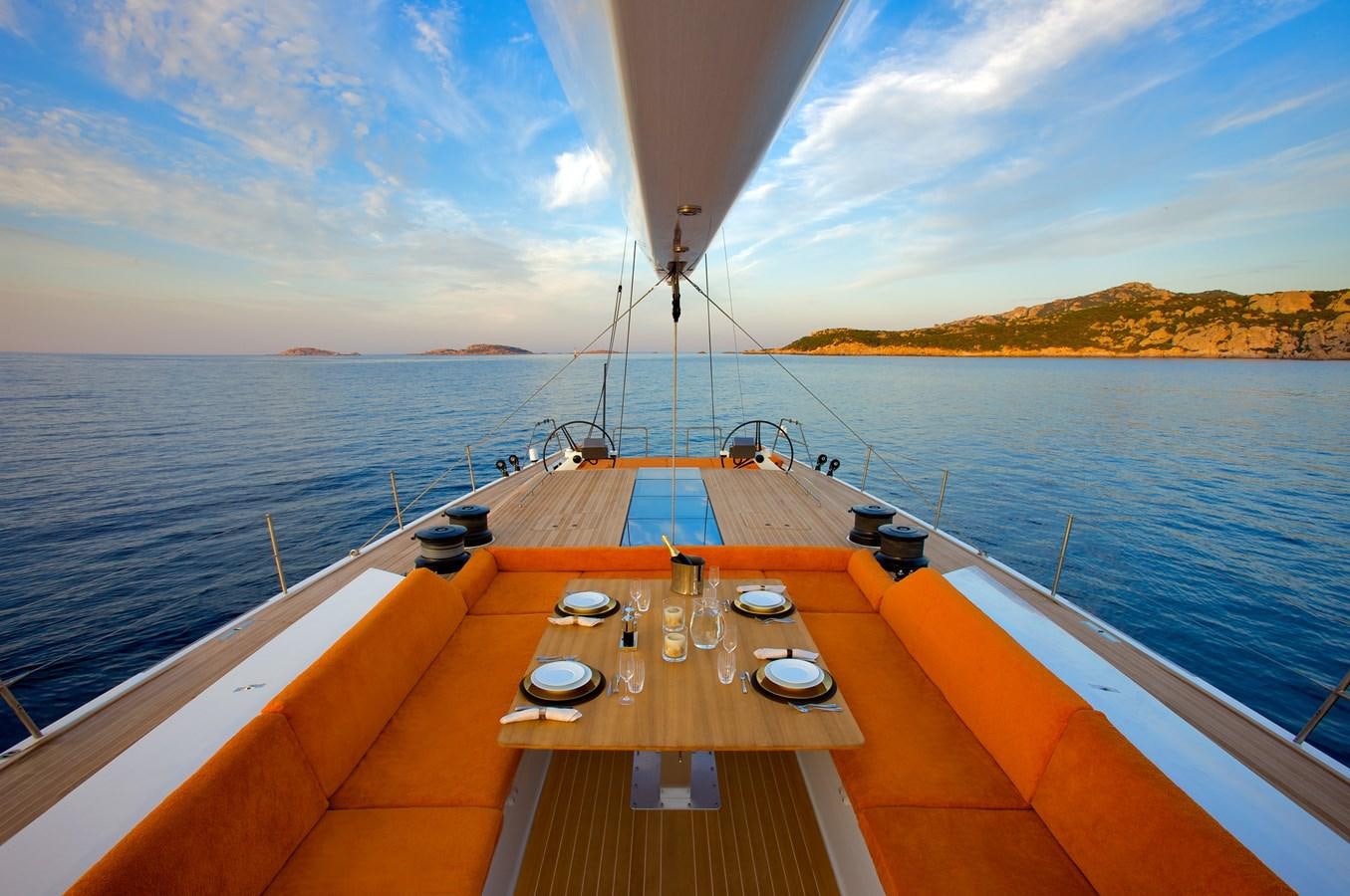 a boat on the water aboard INDIO Yacht for Sale