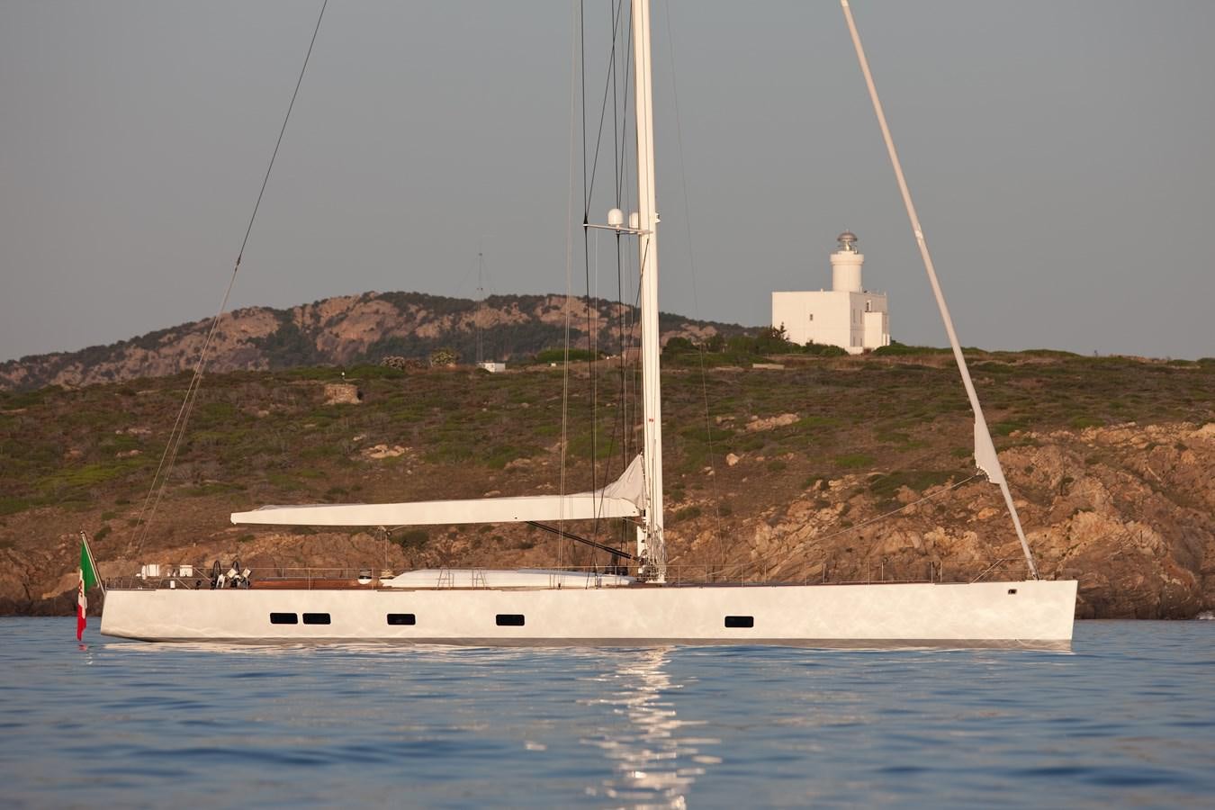 a sailboat on the water aboard INDIO Yacht for Sale