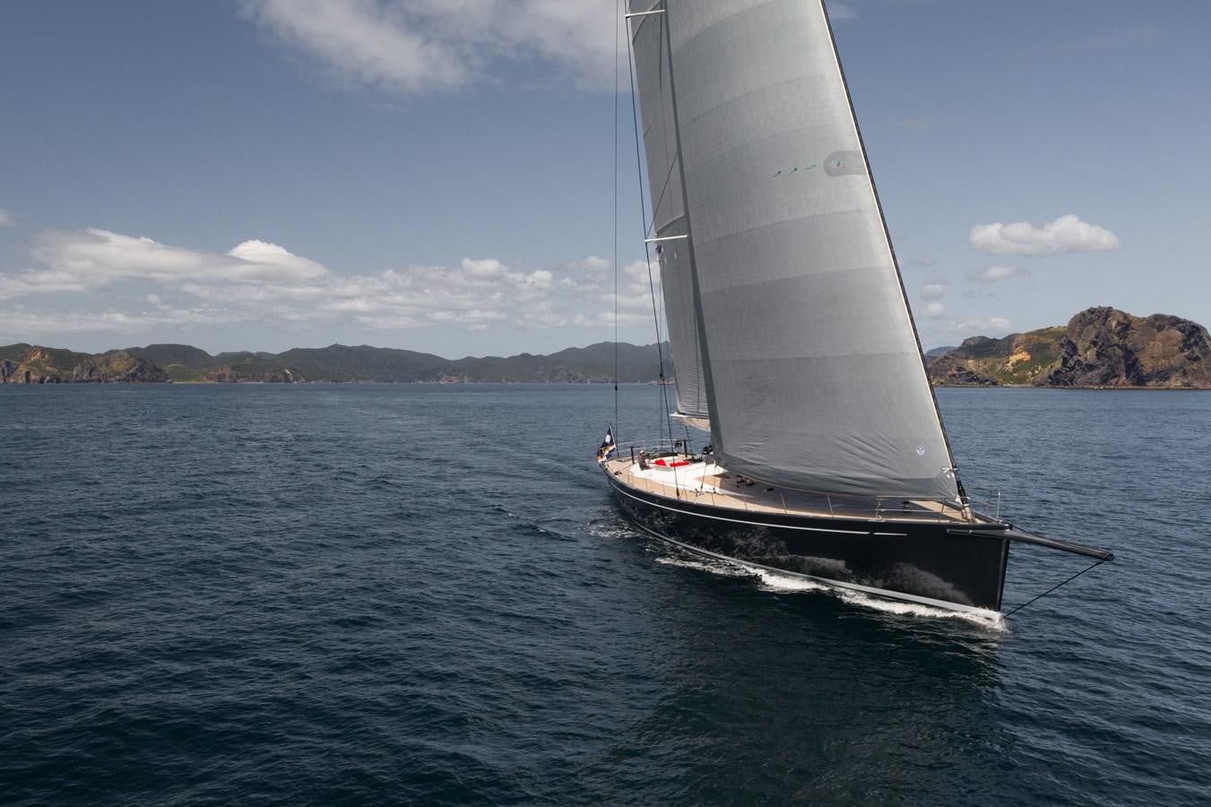 a sailboat on the water aboard SILVERTIP Yacht for Sale