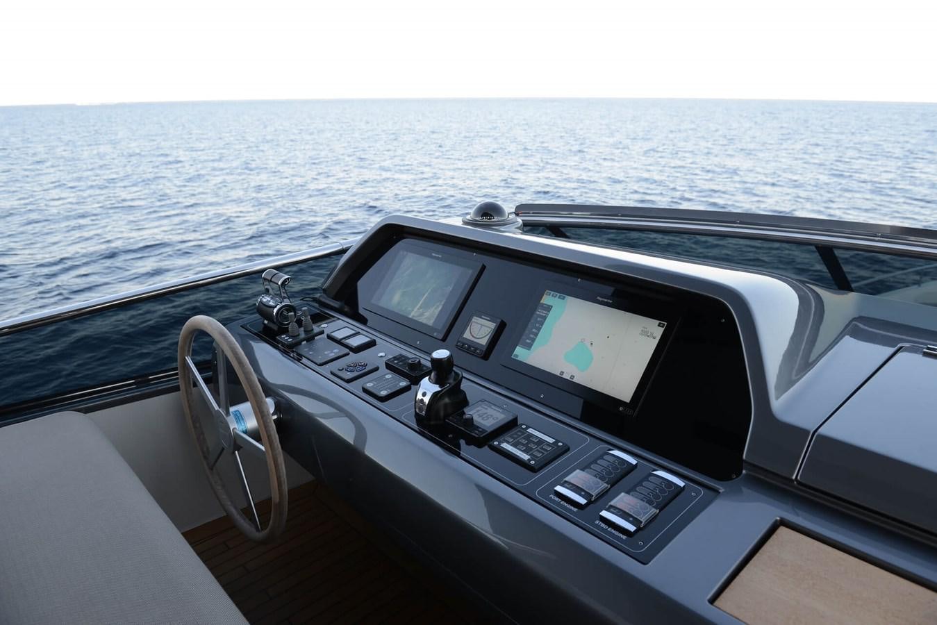 a car on the water aboard ELLIE JAMES Yacht for Sale