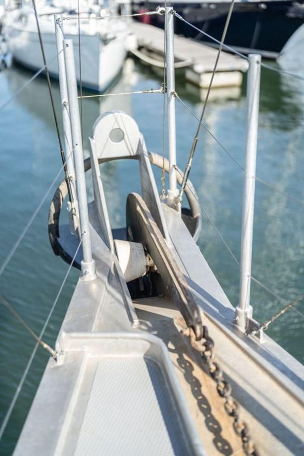 a boat with a large propeller aboard GREY WOLF Yacht for Sale