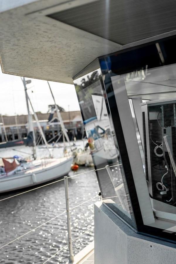 a boat on the water aboard GREY WOLF Yacht for Sale