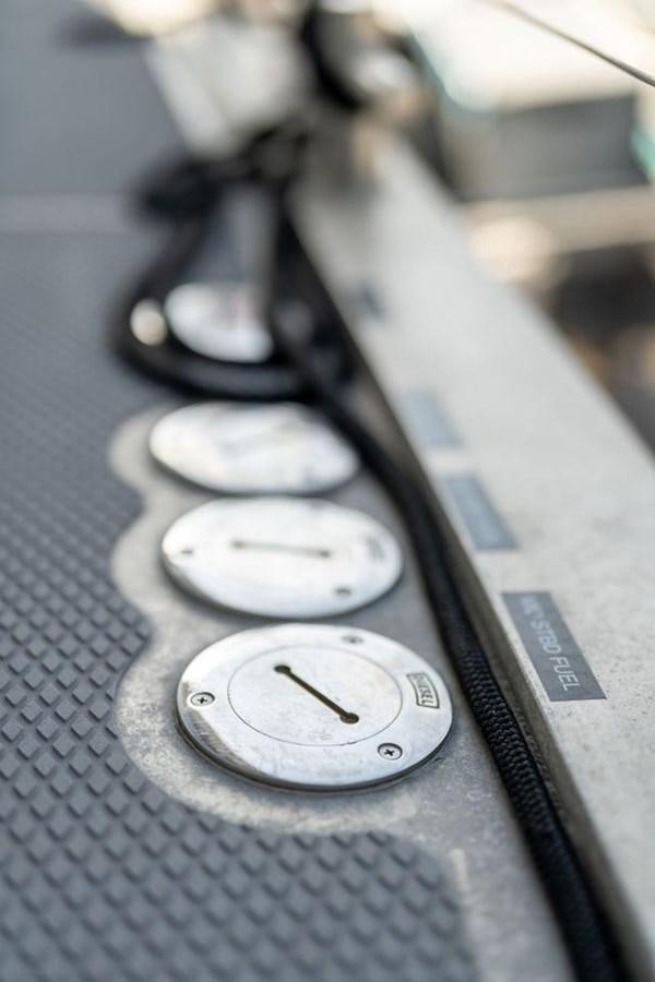 a close up of a calculator aboard GREY WOLF Yacht for Sale