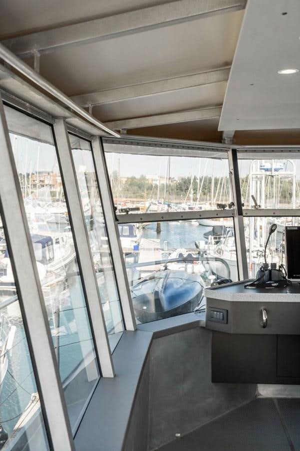 a room with a window and a sink and a window aboard GREY WOLF Yacht for Sale
