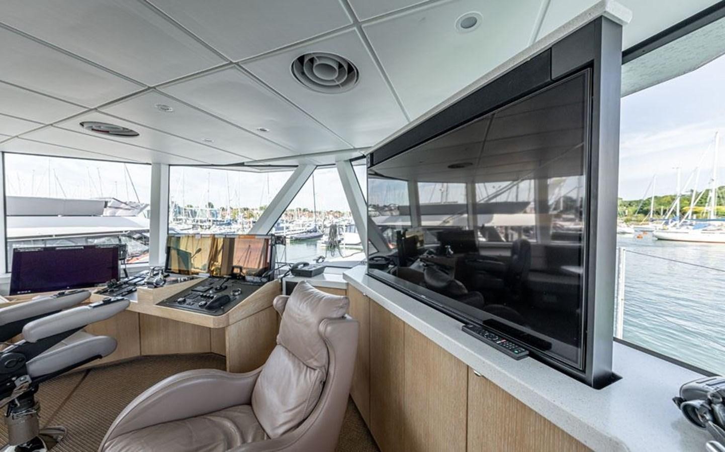 inside of a boat aboard GREY WOLF Yacht for Sale