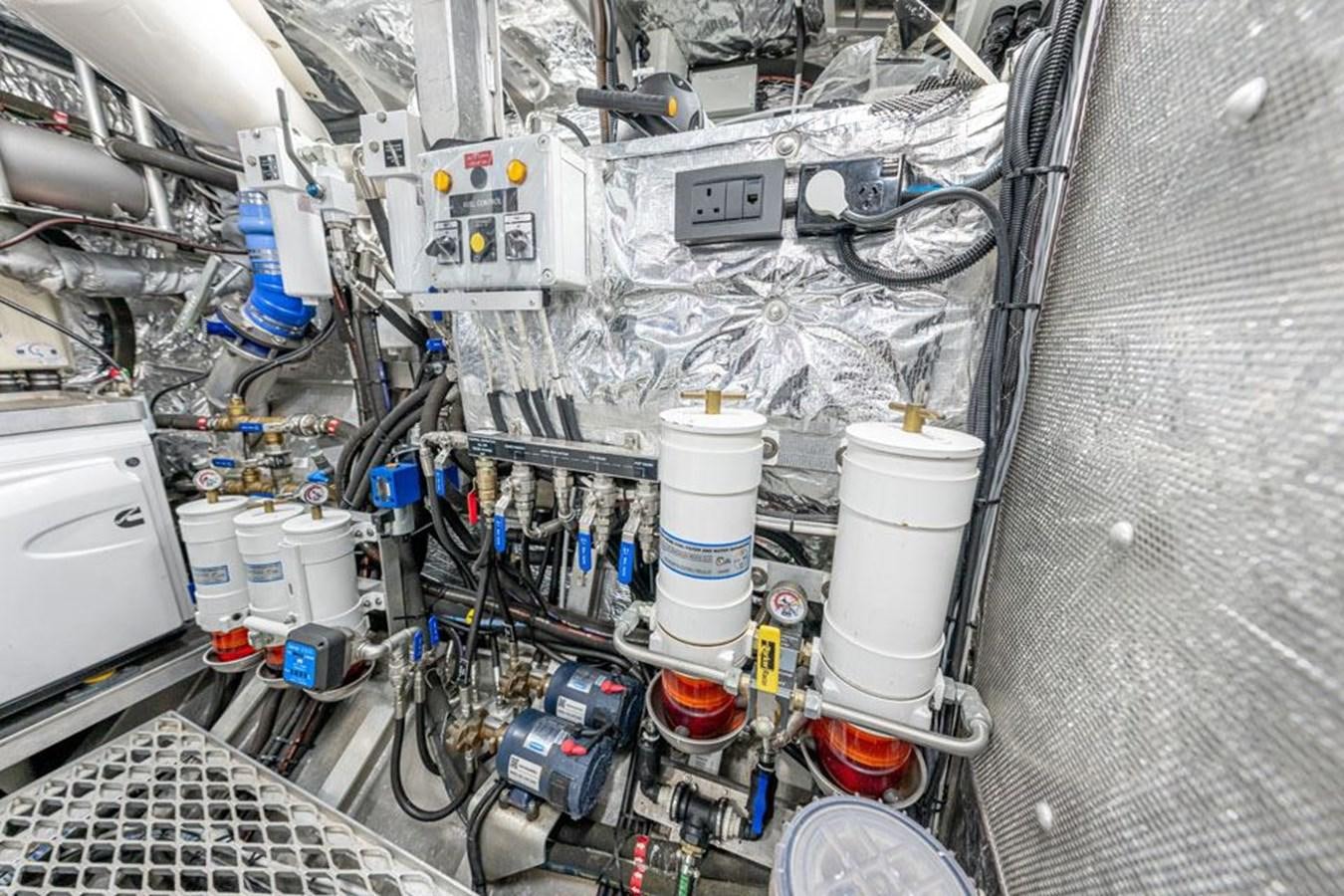 a room with several equipment aboard GREY WOLF Yacht for Sale