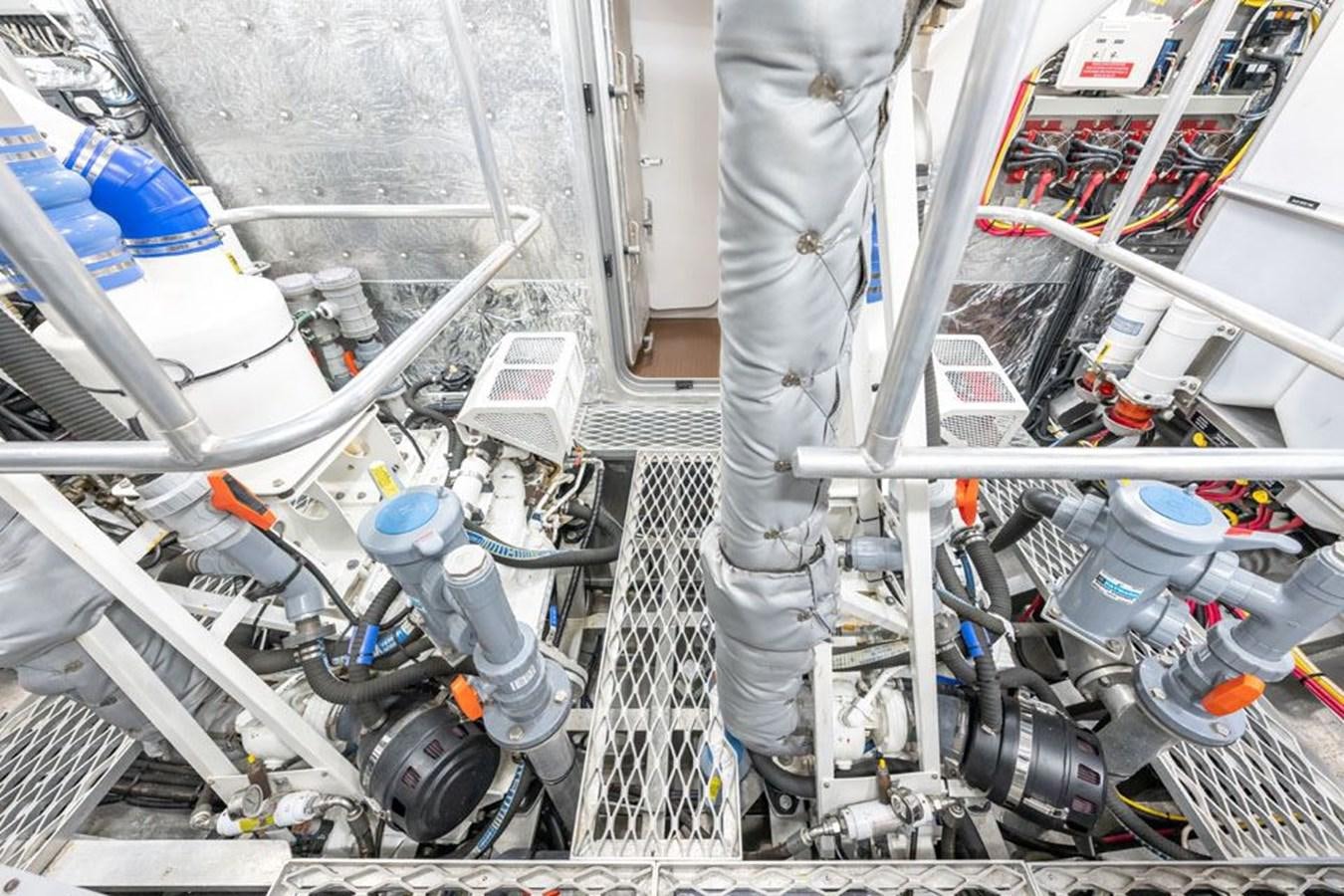 close-up of a white machine aboard GREY WOLF Yacht for Sale