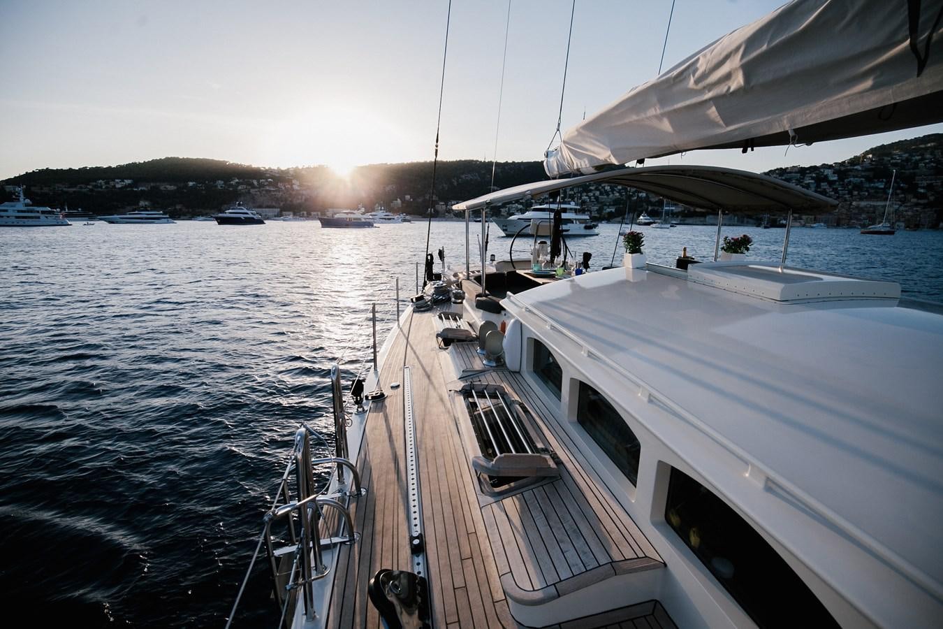 a boat on the water aboard VINTAGE I Yacht for Sale
