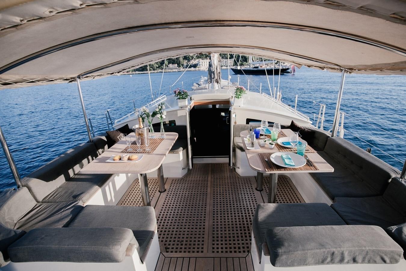 a boat on the water aboard VINTAGE I Yacht for Sale