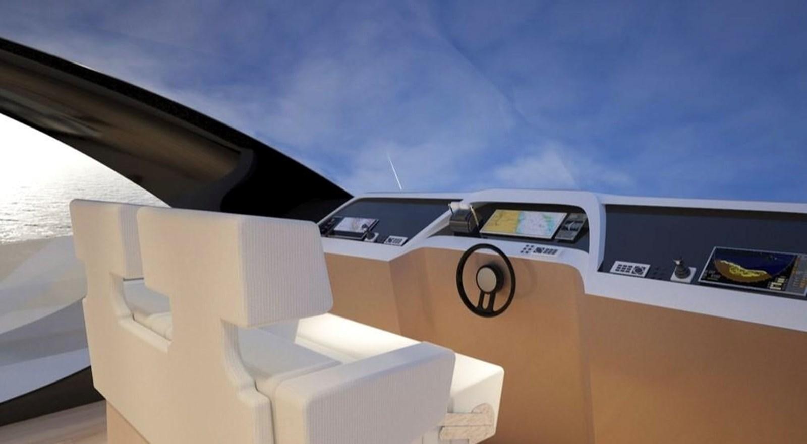 a car with a door open aboard  ILC Yacht for Sale