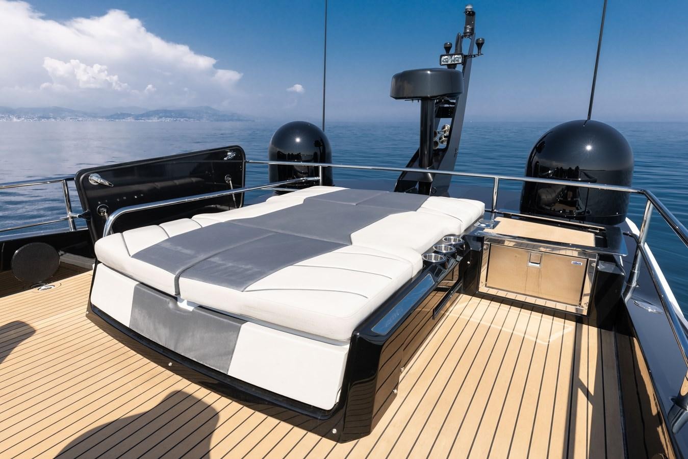 a boat on the water aboard FORZA Yacht for Sale