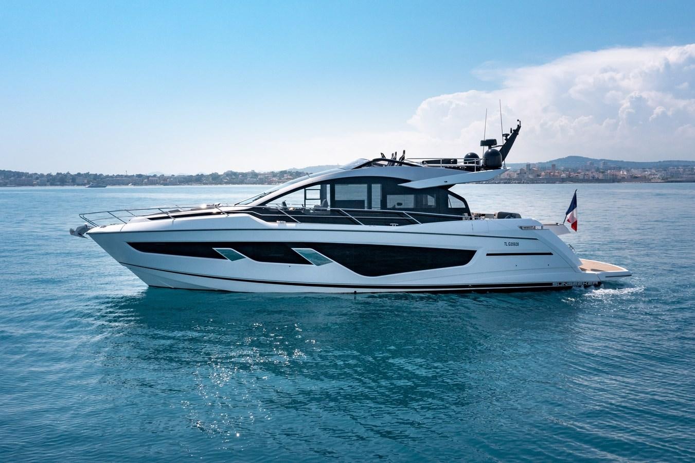 a boat on the water aboard FORZA Yacht for Sale