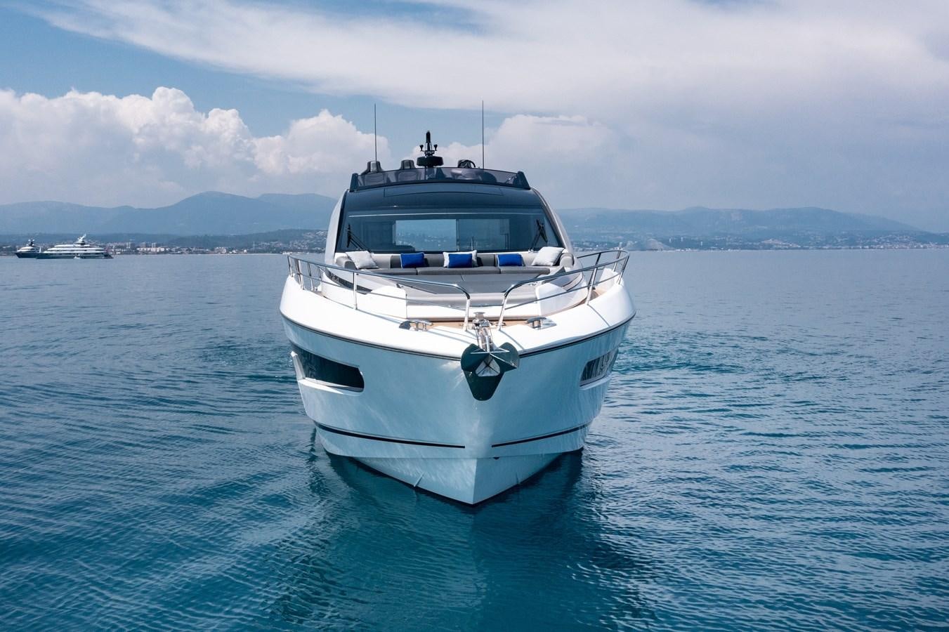 a boat in the water aboard FORZA Yacht for Sale