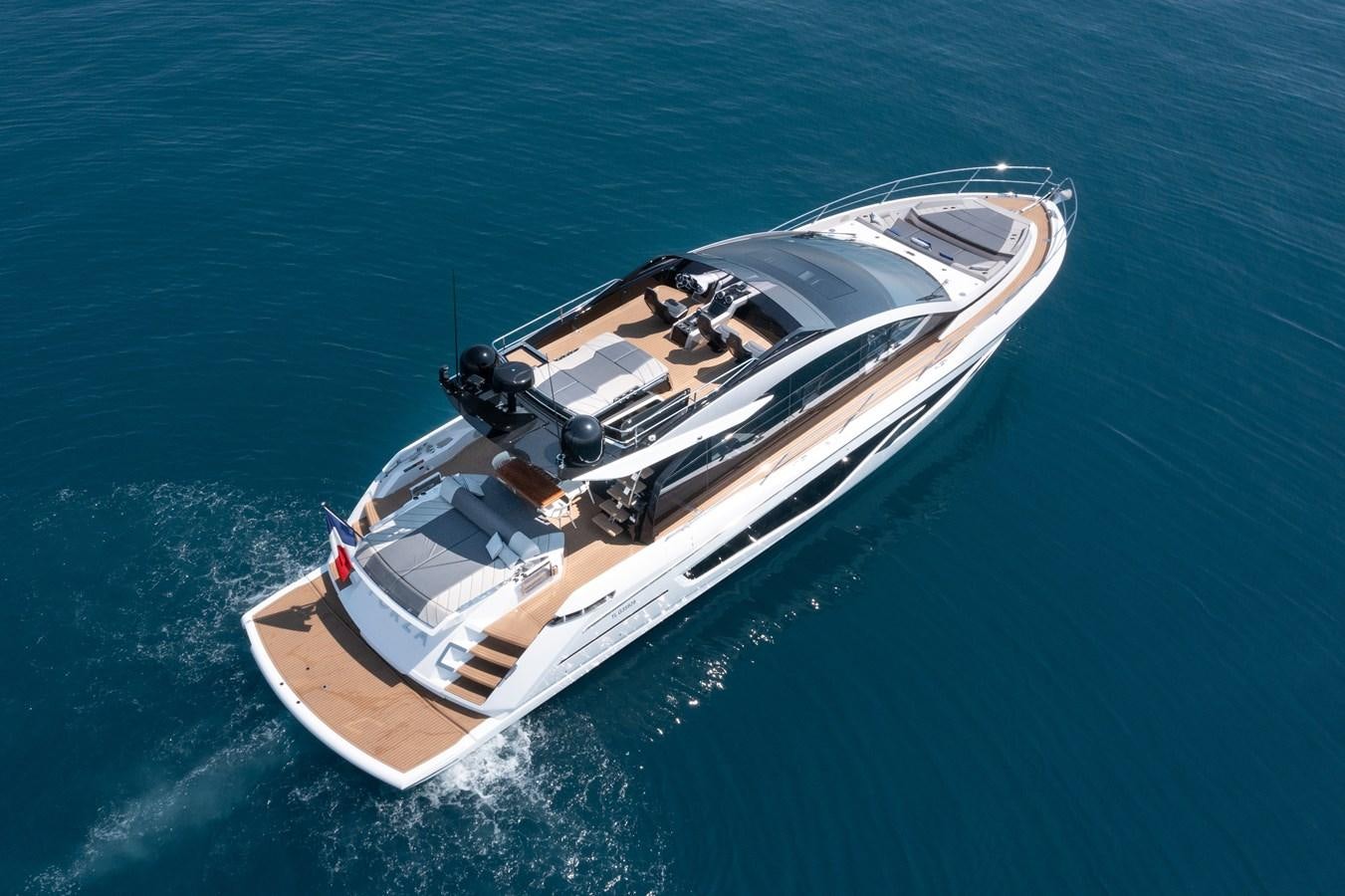a boat in the water aboard FORZA Yacht for Sale