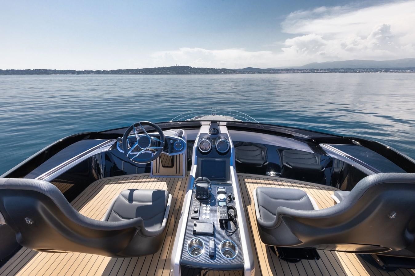 the inside of a boat aboard FORZA Yacht for Sale
