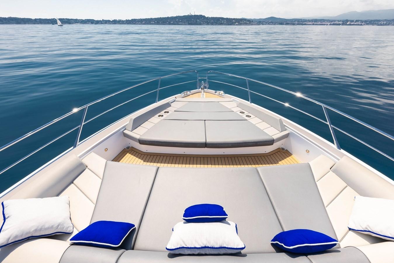 a boat on the water aboard FORZA Yacht for Sale