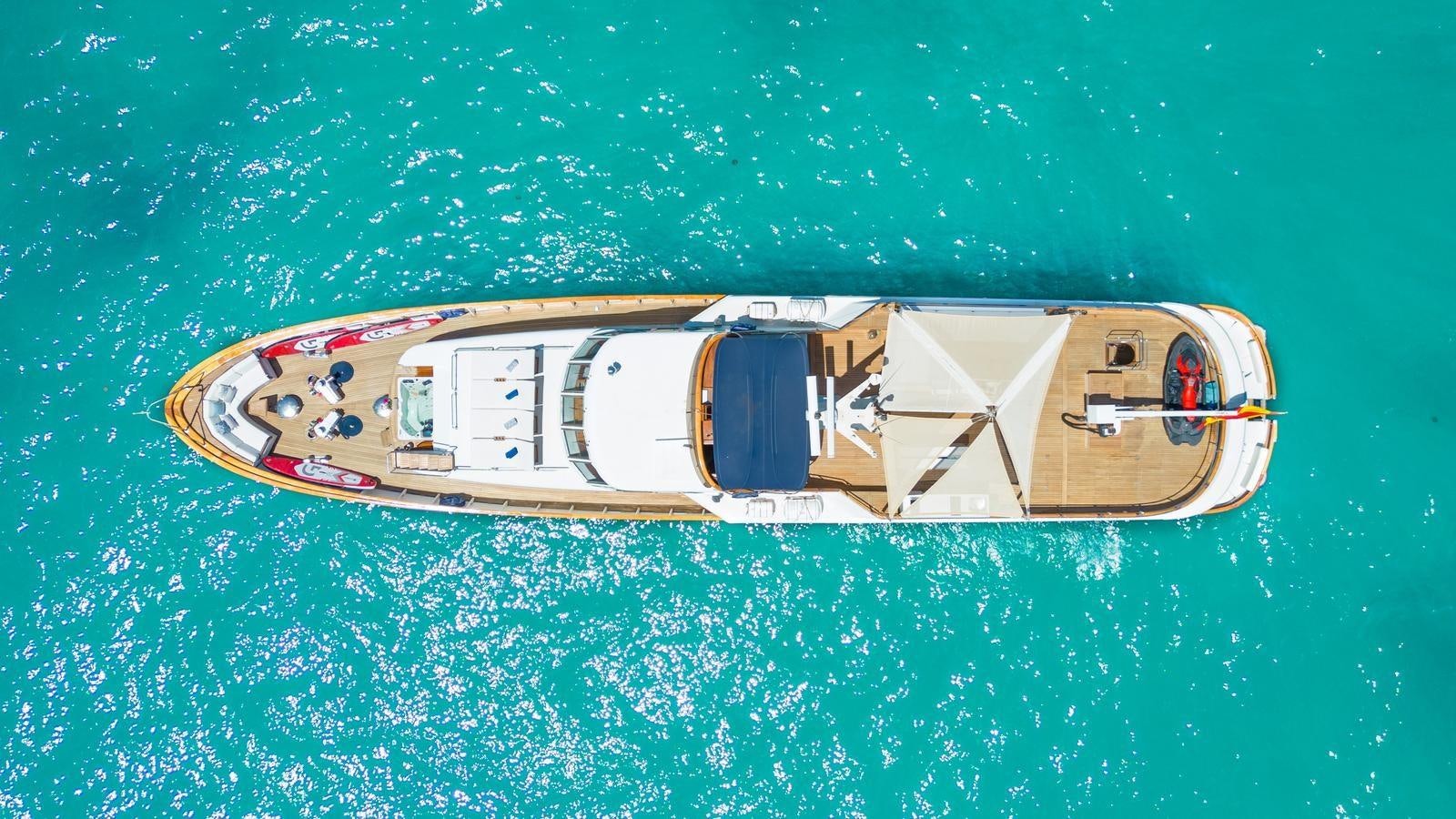 a metal object with a hole in it aboard SPIRIT OF MK Yacht for Sale