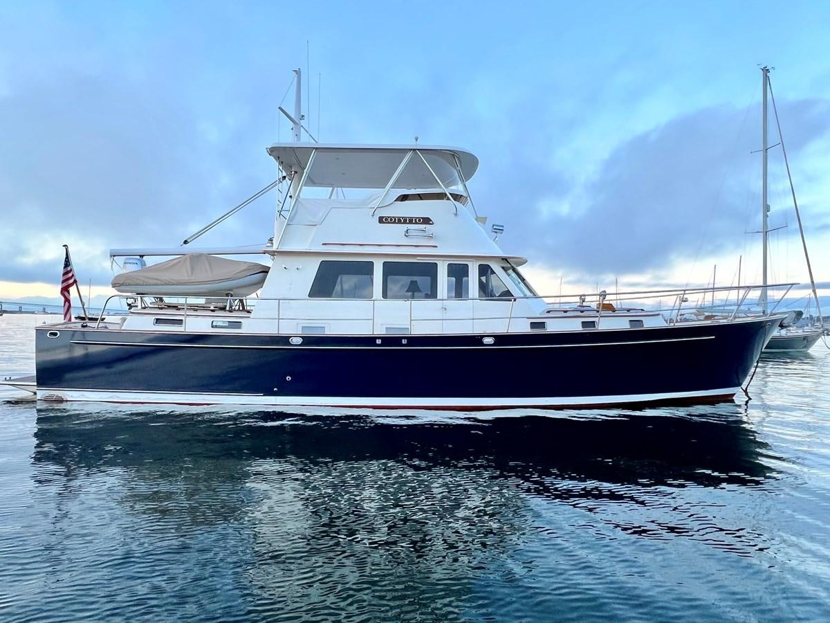 a boat on the water aboard COTYTTO Yacht for Sale