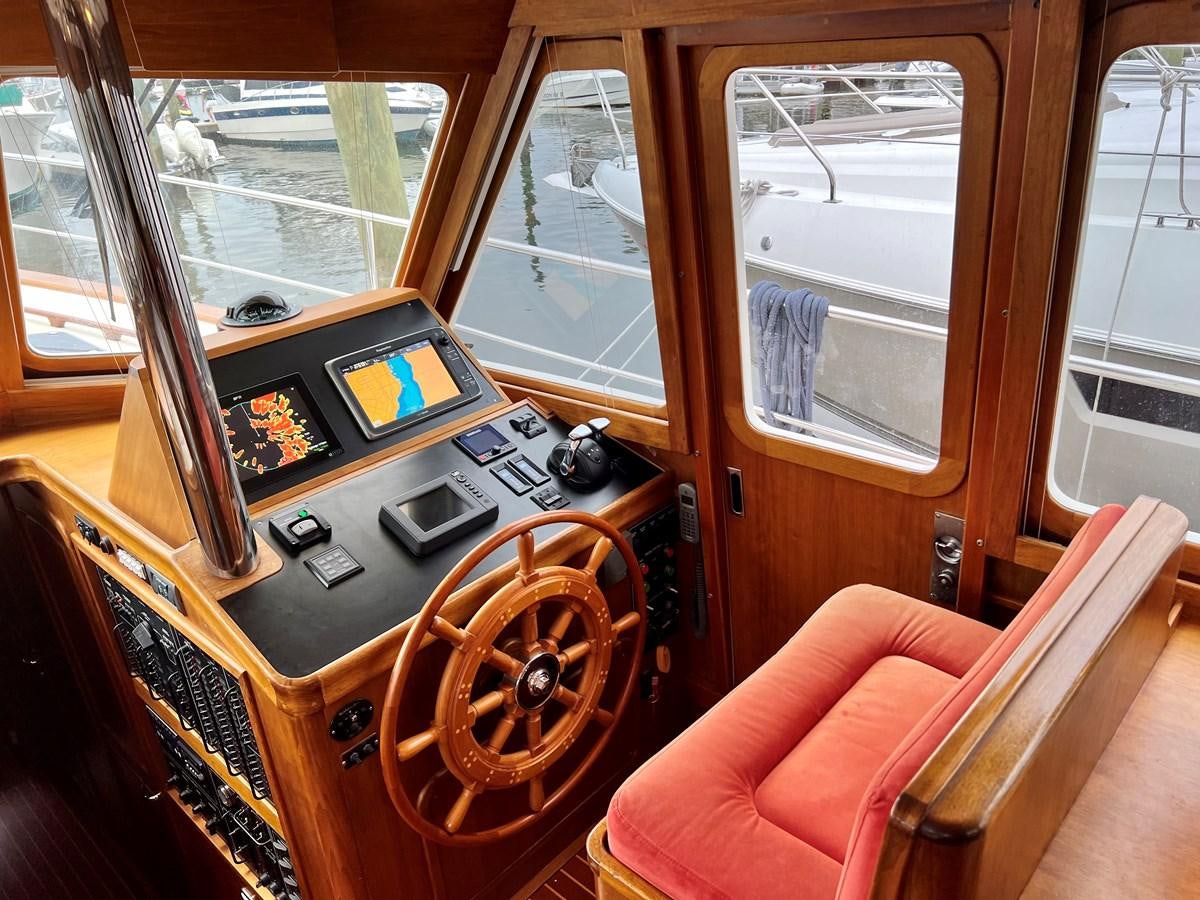 inside of a vehicle aboard COTYTTO Yacht for Sale