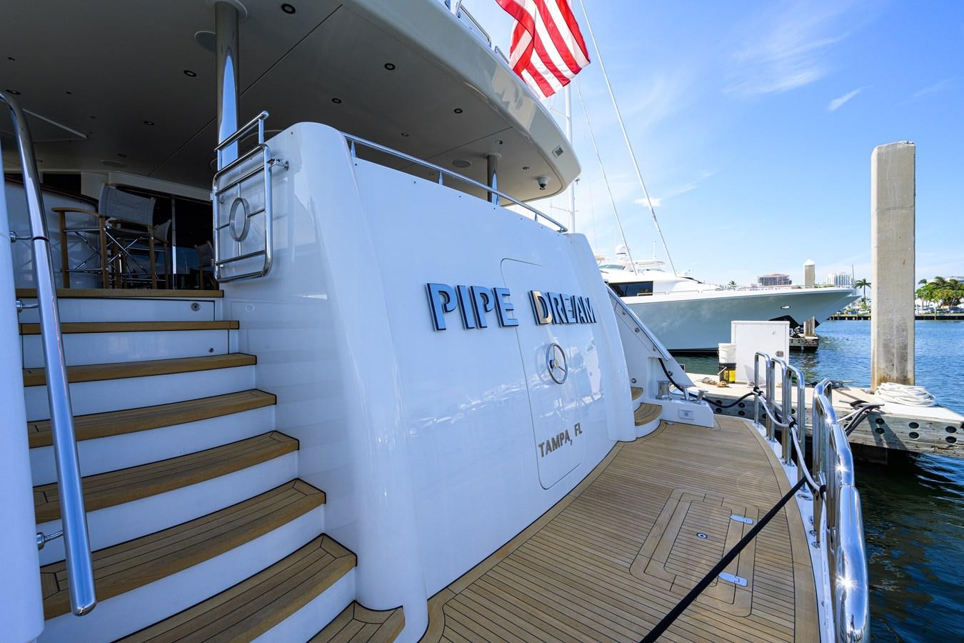 a boat on the water aboard LADY JJ Yacht for Charter