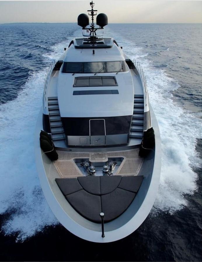 a boat on the water aboard NAIA Yacht for Sale