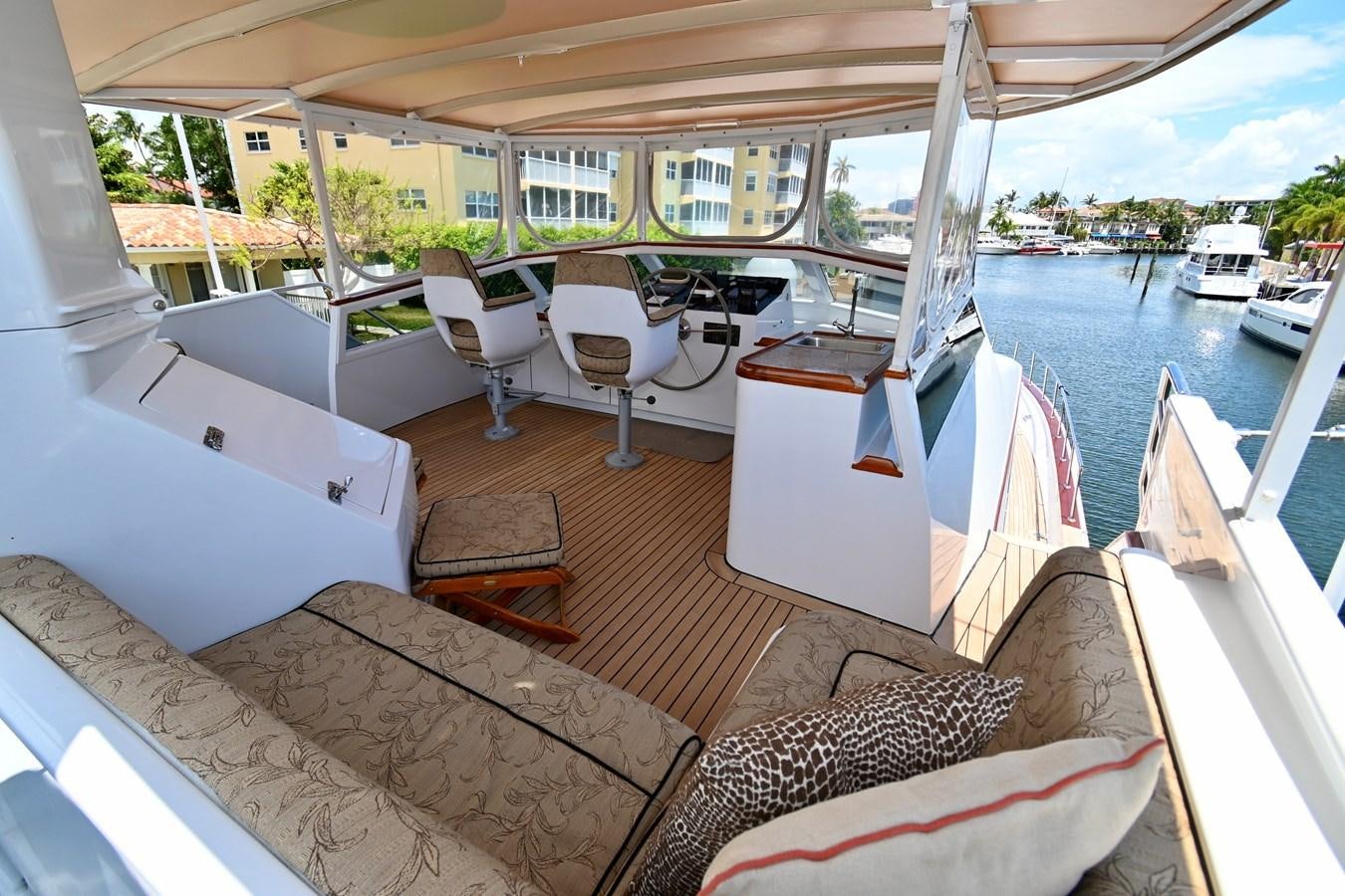 a boat on the water aboard CAPTIVATOR Yacht for Sale